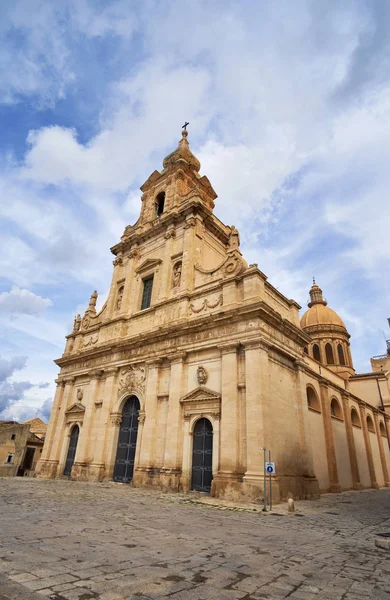 Italy Sicily Comiso Ragusa Province View Santa Maria Delle Stelle — Stock Photo, Image