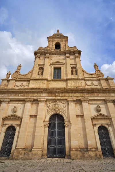 Italy Sicily Comiso Ragusa Province View Santa Maria Delle Stelle — Stock Photo, Image