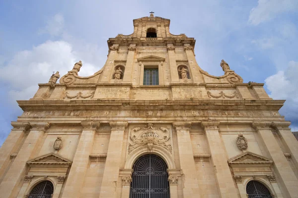 Italy Sicily Comiso Ragusa Province View Santa Maria Delle Stelle — Stock Photo, Image