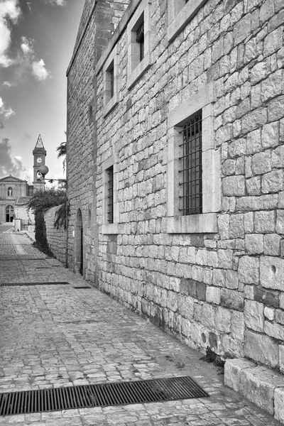 Italy Sicily Mediterranean Sea Donnalucata Ragusa Province Old Stone House — Stock Photo, Image