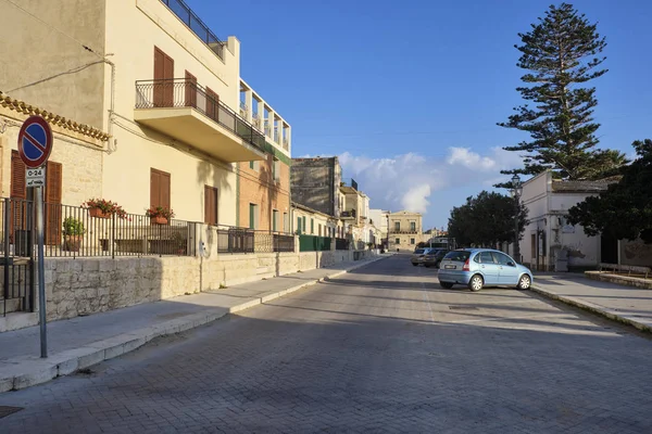 Itálie Sicílie Středozemní Moře Donnalucata Provincie Ragusa Prosince 2018 Pohled — Stock fotografie