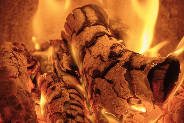 Firewood Burning Stove — Stock Photo, Image