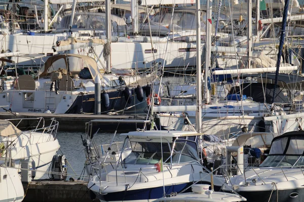 Ιταλία Σικελία Στη Μεσόγειο Θάλασσα Marina Ragusa Δεκεμβρίου 2018 Πολυτελή — Φωτογραφία Αρχείου