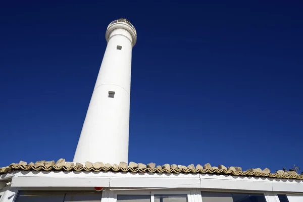 Italien Sicilien Medelhavet Punta Secca Ragusaprovinsen Utsikt Över Fyren — Stockfoto