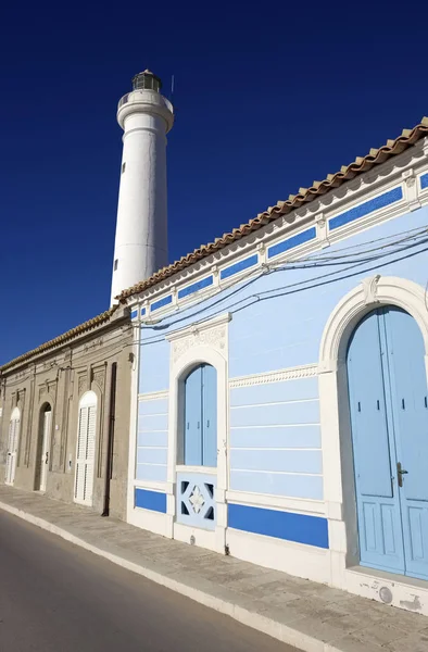 Italien Sicilien Medelhavet Punta Secca Provinsen Ragusa Gamla Stenhus Havet — Stockfoto