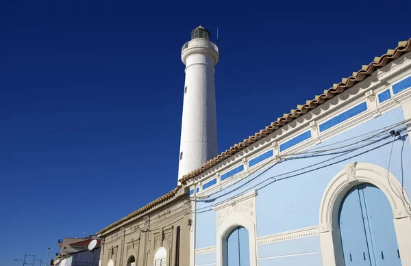 Itália Sicília Mar Mediterrâneo Punta Secca Província Ragusa Antigas Casas — Fotografia de Stock