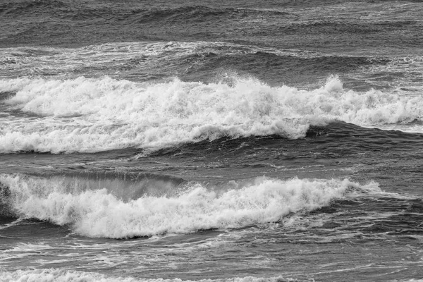 Italia Sicilia Canal Mar Mediterráneo Agitado Invierno —  Fotos de Stock