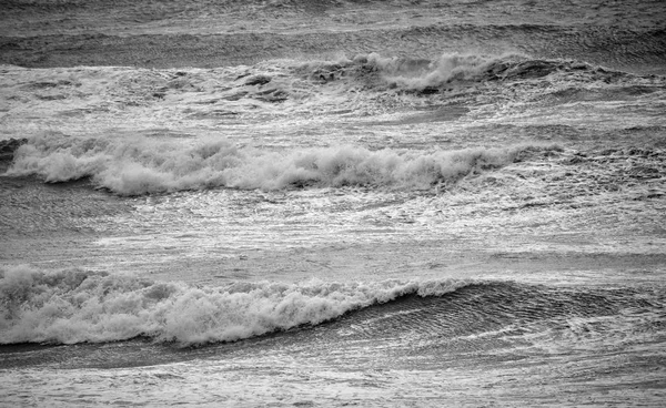 Itália Sicília Canal Mar Mediterrâneo Áspero Inverno — Fotografia de Stock