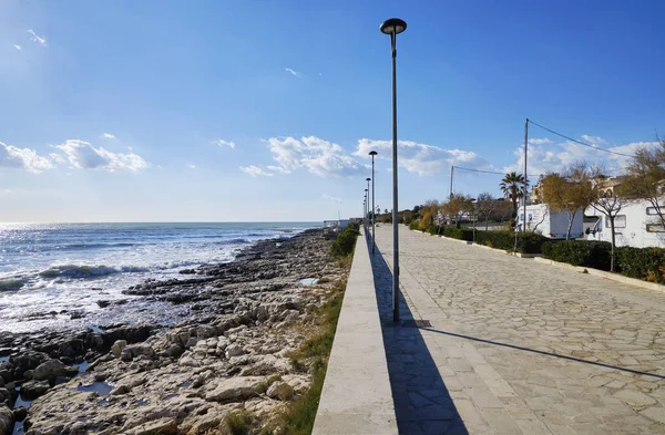 Italië Sicilië Marina Modica Provincie Ragusa Middellandse Zee Uitzicht Siciliaanse — Stockfoto