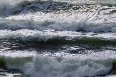 İtalya, Sicilya Kanalı, kışın sert Akdeniz