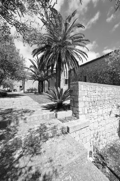 Italy Sicily Ragusa Province Countryside May 2018 Elegant Private Farm — Stock Photo, Image