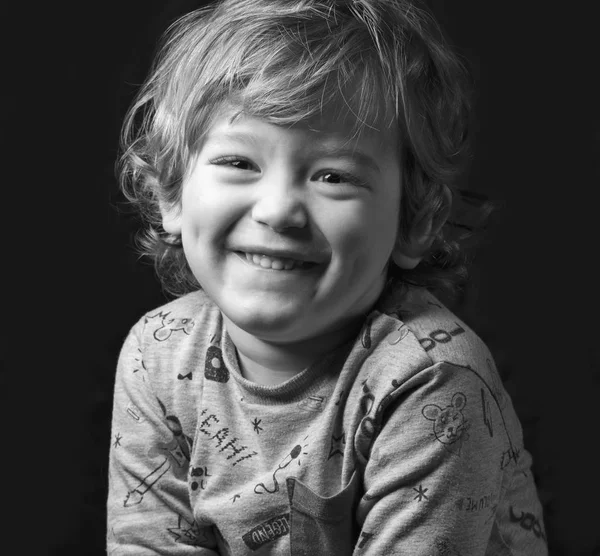 Years Old Male Child Studio Portrait — Stock Photo, Image