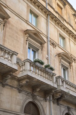 İtalya, Sicilya, Scicli (Ragusa eyaletinde), Barok yapı cephe