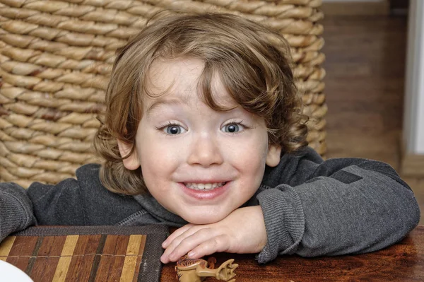 Portrait of a 3 years old male child