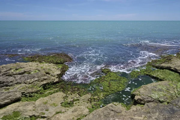 Italia Sicilia Mar Mediterráneo Costa Sureste Donnalucata Provincia Ragusa Vista —  Fotos de Stock