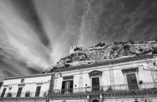 Італія Сицилія Скіклі Провінція Рагуса Бароковий Фасад Монастир Санта Марія — стокове фото