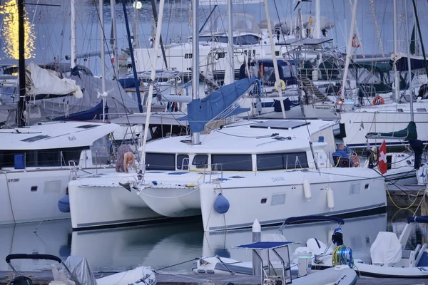 Talya Sicilya Akdeniz Marina Ragusa Ragusa Eyaleti Haziran 2019 Gün — Stok fotoğraf