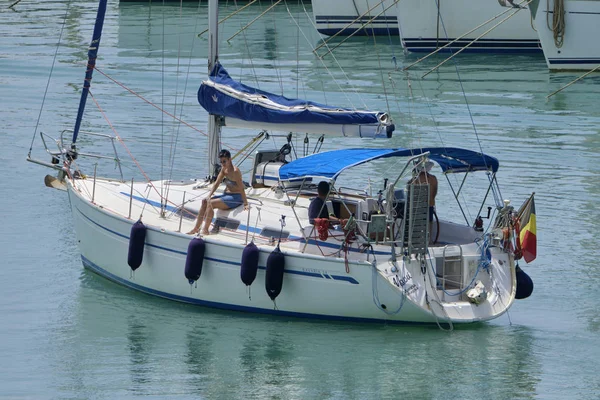 Itália Sicília Mar Mediterrâneo Marina Ragusa Província Ragusa Junho 2019 — Fotografia de Stock