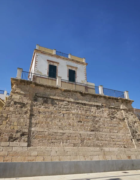 Itálie Sicílie Středozemní Moře Marina Ragusa Provincie Ragusa Pohled Starou — Stock fotografie