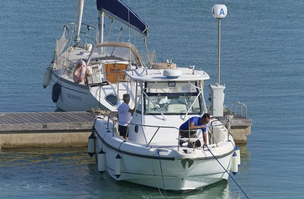 Італія Сицилія Середземне Море Марина Рагуза Провінція Рагуза Липня 2019 — стокове фото