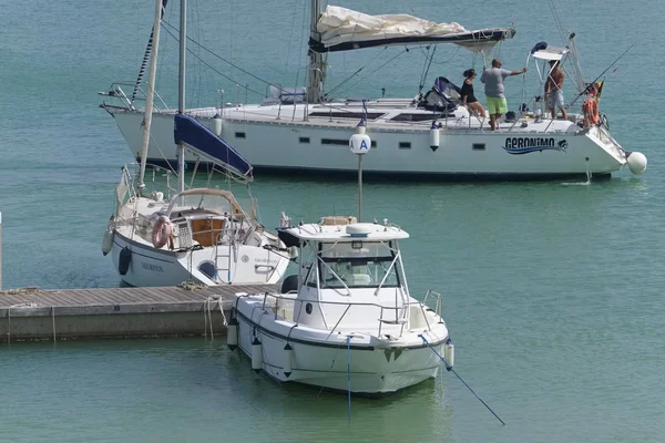 Italia Sicilia Mar Mediterraneo Marina Ragusa Provincia Ragusa Luglio 2019 — Foto Stock