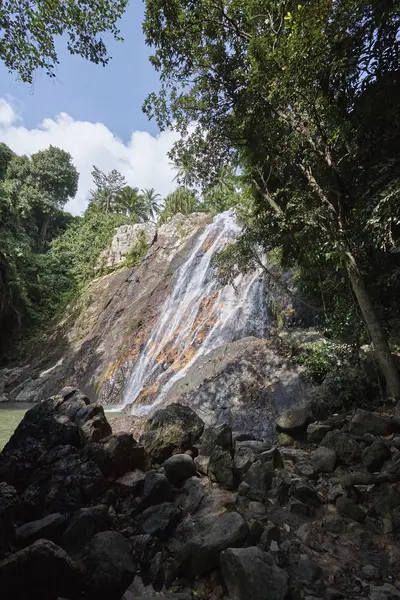 Tailandia Koh Samui Isla Samui Muang Falls — Foto de Stock
