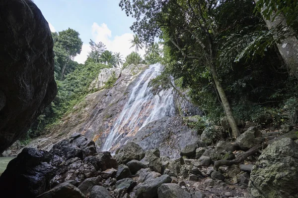 Tailandia Koh Samui Isla Samui Muang Falls — Foto de Stock