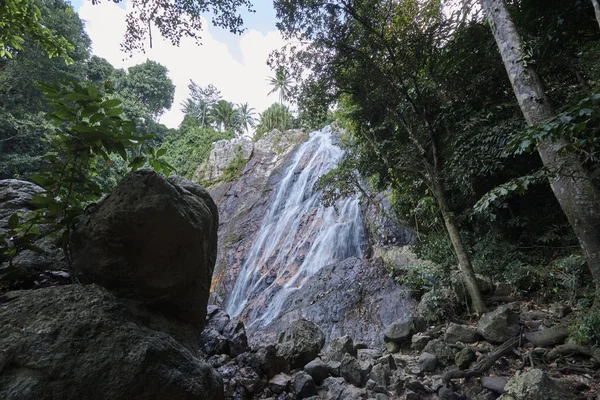 Tailandia Koh Samui Isla Samui Muang Falls — Foto de Stock