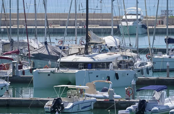 Itália Sicília Mar Mediterrâneo Marina Ragusa Província Ragusa Julho 2019 — Fotografia de Stock