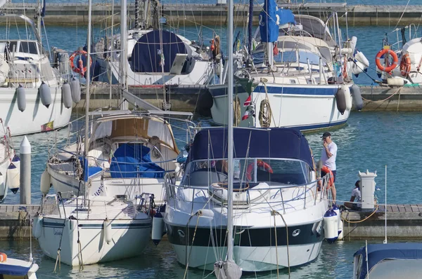 Italië Sicilië Middellandse Zee Marina Ragusa Provincie Ragusa Juli 2019 — Stockfoto
