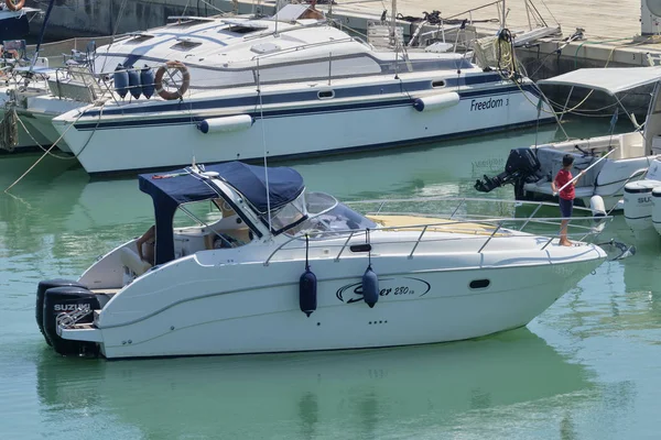 Italia Sicilia Mar Mediterraneo Marina Ragusa Provincia Ragusa Luglio 2019 — Foto Stock