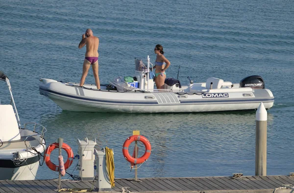 Itálie Sicílie Středozemní Moře Marina Ragusa Provincie Ragusa Červenec 2019 — Stock fotografie