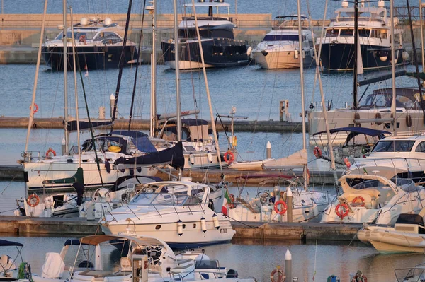 Włochy Sycylia Morze Śródziemne Marina Ragusa Prowincja Ragusa Lipca 2019 — Zdjęcie stockowe