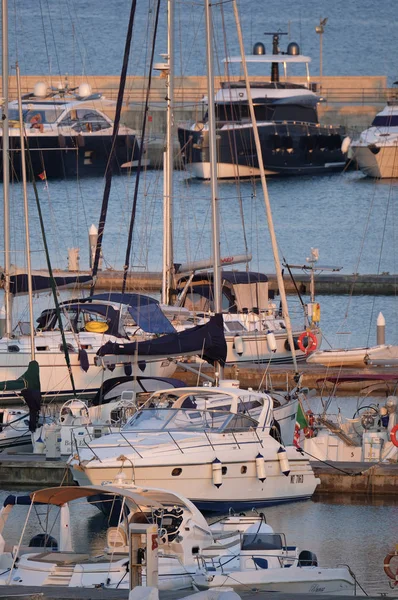 Italie Sicile Méditerranée Marina Ragusa Province Raguse Juillet 2019 Bateaux — Photo