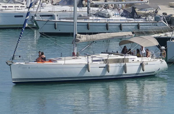 Италия Сицилия Средиземное Море Marina Ragusa Ragusa Province Августа 2019 — стоковое фото