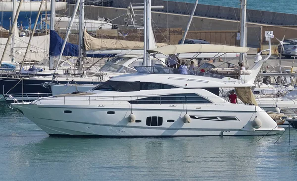 Italien Sizilien Mittelmeer Marina Ragusa Provinz Ragusa August 2019 Menschen — Stockfoto