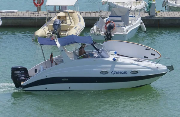 Italien Sizilien Mittelmeer Marina Ragusa Provinz Ragusa August 2019 Menschen — Stockfoto