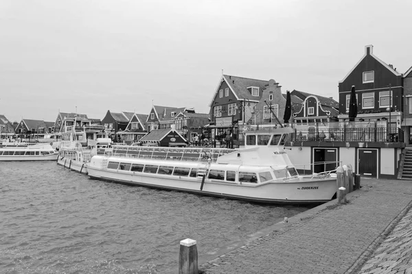 Holland Volendam Amsterdam Октября 2011 Панорамный Вид Порт Деревню Редакция — стоковое фото