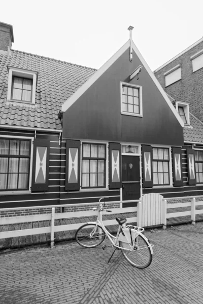 Holland Vollendam Amsterdam Ottobre 2011 Facciata Una Classica Vecchia Casa — Foto Stock