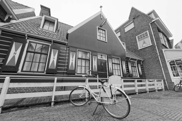 Hollande Vollendam Amsterdam Octobre 2011 Façade Une Ancienne Maison Privée — Photo