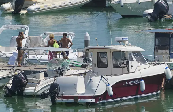 Italy Sicily Mediterranean Sea Marina Ragusa Ragusa Province August 2019 — стоковое фото