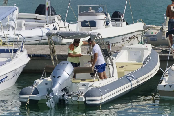 Italië Sicilië Middellandse Zee Marina Ragusa Provincie Ragusa Augustus 2019 — Stockfoto