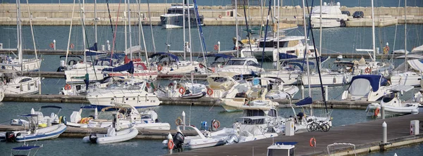 Ιταλία Σικελία Μεσόγειο Θάλασσα Μαρίνα Ντι Ραγκούσα Επαρχία Ραγκούσα Σεπτεμβρίου — Φωτογραφία Αρχείου