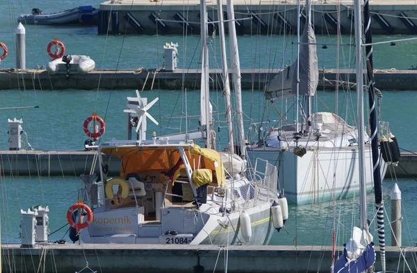 Ιταλία Σικελία Μεσόγειο Θάλασσα Μαρίνα Ντι Ραγκούσα Επαρχία Ραγκούσα Σεπτεμβρίου — Φωτογραφία Αρχείου