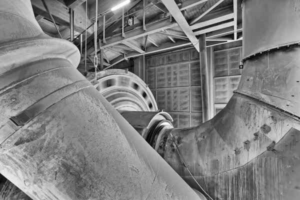 İtalya, Spoleto, çimento fabrikası iç