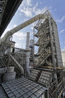 İtalya, Spoleto, çimento fabrikası