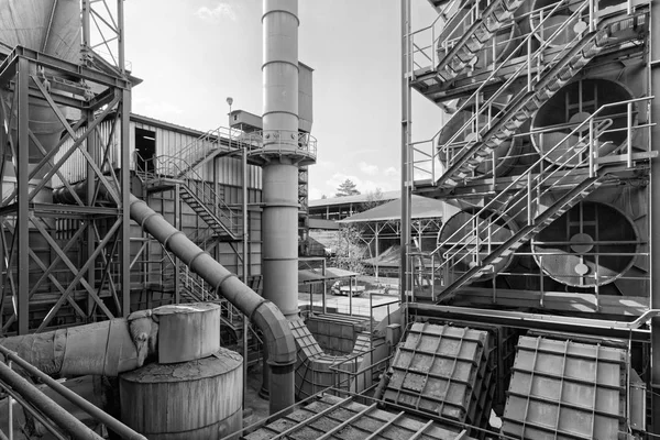 Włochy Spoleto Fabryka Cementu — Zdjęcie stockowe