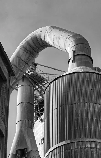 Италия Сполето Вид Цементного Завода — стоковое фото