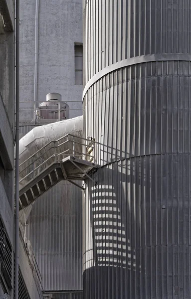 Italien Spoleto Beskåda Cementfabrik — Stockfoto