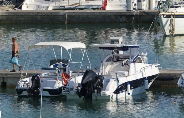 Italien Sizilien Mittelmeer Marina Ragusa Provinz Ragusa September 2019 Menschen — Stockfoto